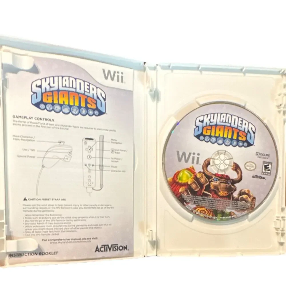 Skylanders Giants Nintendo Wii - Activision 2012 - CIB NTSC UNTESTED